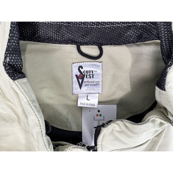 SCOTTeVEST Travel Vest Multi Pocket Tech Gadget Version 1.0 Men Size Large - Picture 3 of 14